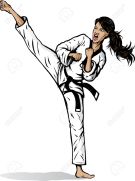 4997768-drawing-of-a-girl-doing-a-vicious-sidekick-stock-vector-karate-taekwondo